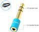 Адаптер Vention Audio 6.35 мм - 3.5 мм (M/F) (VAB-S01-L) 395013 фото 2
