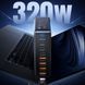 Мережевий зарядний пристрій Essager Engine 320W 4xUSB-C+4xUSB-A Black (EZC320W-QJB0G-Z) 608010 фото 6