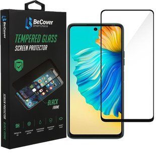 Захисне скло BeCover для Tecno Camon 19 (CI6n)/19 Neo (CH6i)/19 Pro (CI8n) Black (708162) 439539 фото