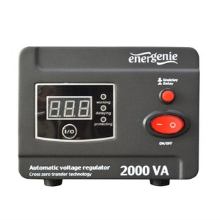 Стабілізатор EnerGenie EG-AVR-D2000-01 2000VA 147503 фото