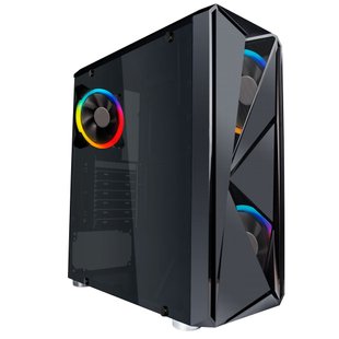 Корпус 1stPlayer F4-3R2 RGB Black без БЖ 333515 фото