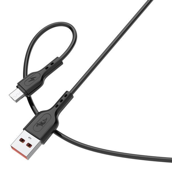 Кабель SkyDolphin S66V USB - micro USB (M/M), 1 м, Black (SDUSB-000652) 533500 фото