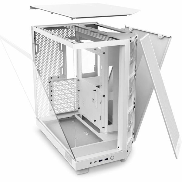 Корпус NZXT H6 Flow RGB White (CC-H61FW-R1) без БЖ 486026 фото