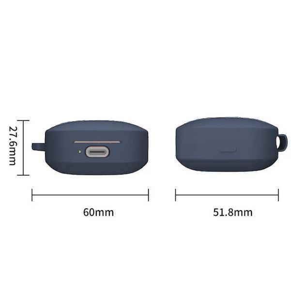 Чохол для навушників BeCover Silicon для Xiaomi Redmi Buds 6 Active Deep Blue (712013) 553822 фото