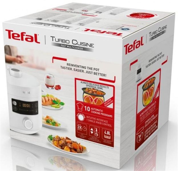 Мультиварка-скороварка Tefal Turbo Cuisine CY754130 393404 фото