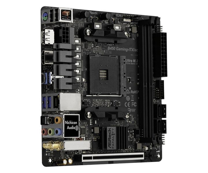 Материнська плата ASRock B450 Gaming-ITX/AC Socket AM4 437237 фото