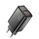 Мережевий зарядний пристрій Essager Flash 45W USB-A QC Black (ECT45W-RPB01-Z) 608011 фото 1