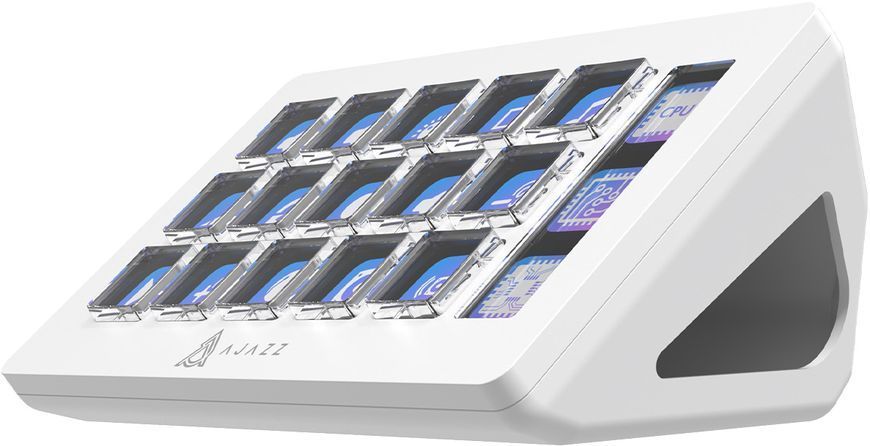 Контролер для стримінгу Ajazz AKP153E USB White (AKP153E-W) 604485 фото