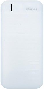 Універсальна мобільна батарея Forever TB-100M 10000mAh White (1283126565106) 492421 фото