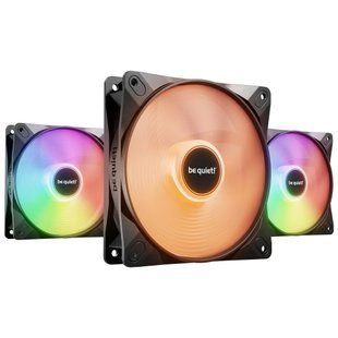 Вентилятор be quiet! Light Wings LX 120mm PWM High-Speed 3-Pack Black (BL124) 574701 фото