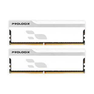 Модуль пам`ятi DDR4 2x8GB/3200 Prologix Onyx White (PRO16GB3200YW4K) 620409 фото