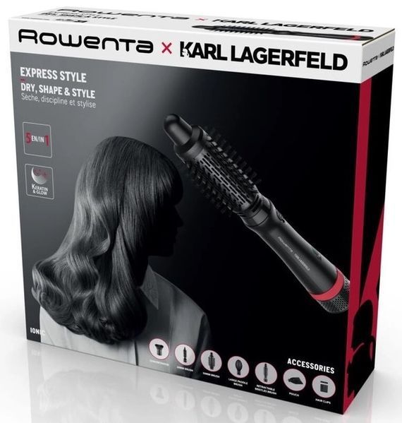 Фен-щітка Rowenta CF635LF0 Karl Lagerfeld Express Style 466165 фото