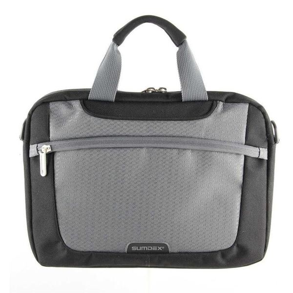 Сумка для ноутбука Sumdex PON-308BK 10" Black/Grey 21357 фото