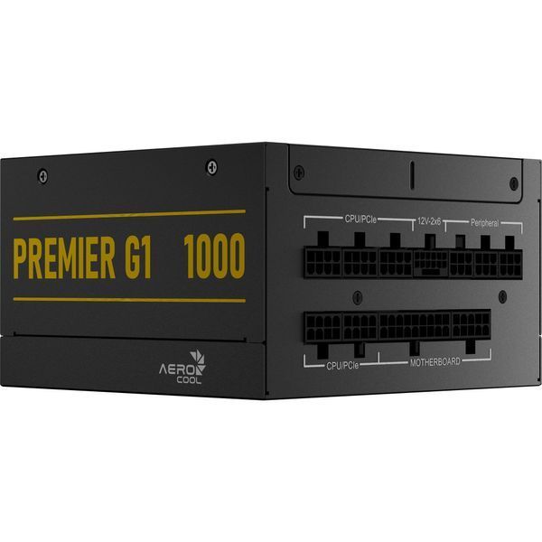 Блок живлення AeroCool Premier G1 1000 (ACPG-PRK0FEC.71) 1000W 604482 фото