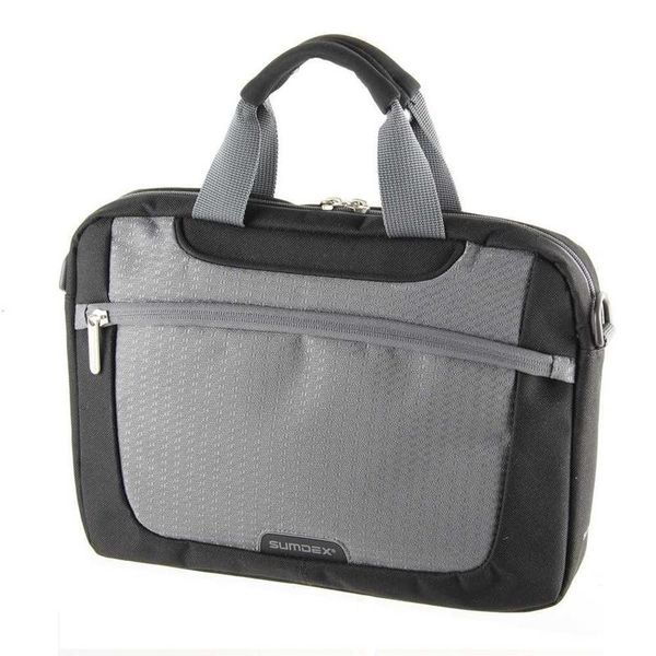 Сумка для ноутбука Sumdex PON-308BK 10" Black/Grey 21357 фото