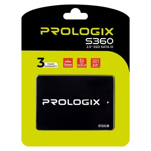 Накопичувач SSD 512GB Prologix S360 2.5" SATAIII 3D TLC (PRO512GS360) 513948 фото