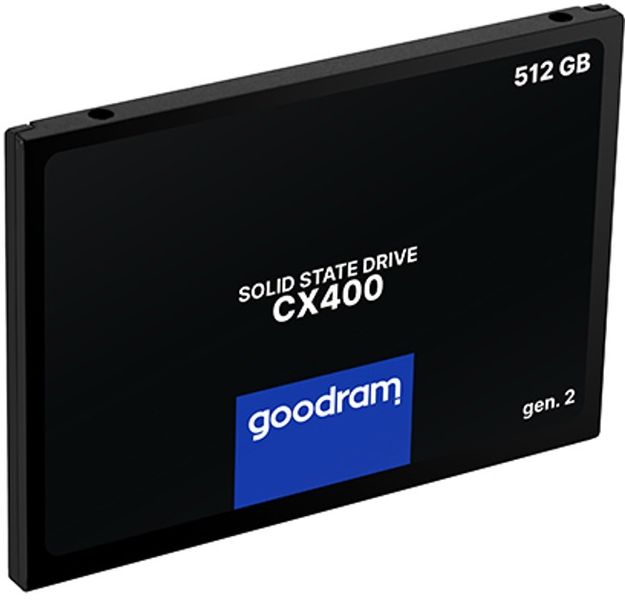 Накопичувач SSD 512GB Goodram CX400 Gen.2 2.5" SATAIII 3D TLC (SSDPR-CX400-512-G2) 320782 фото