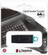 Флеш-накопичувач USB3.2 64GB Kingston DataTraveler Exodia Black/Teal (DTX/64GB) 322990 фото 6
