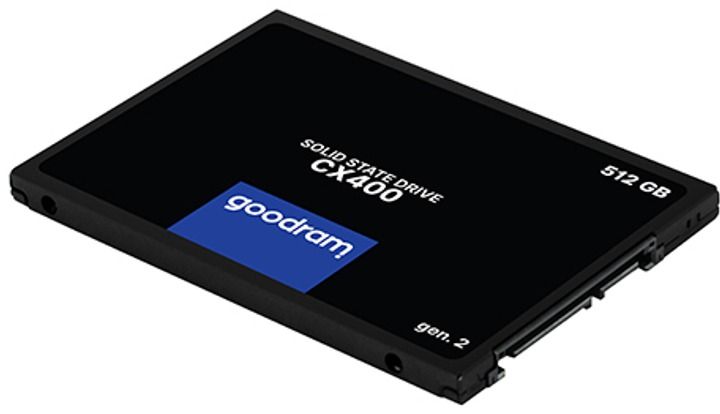 Накопичувач SSD 512GB Goodram CX400 Gen.2 2.5" SATAIII 3D TLC (SSDPR-CX400-512-G2) 320782 фото