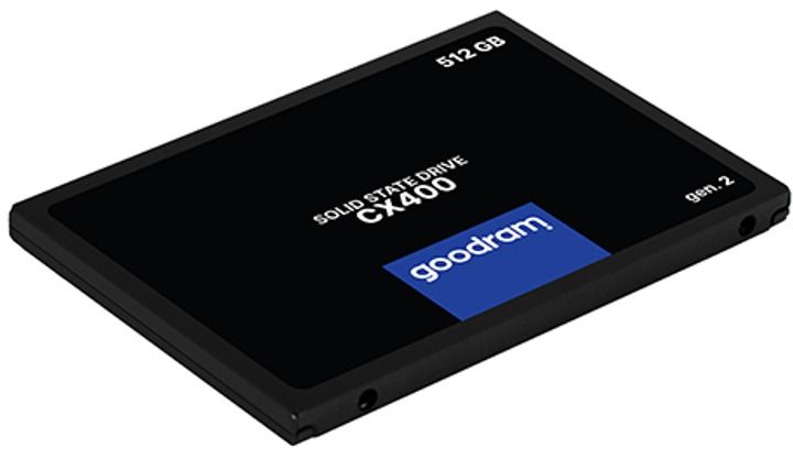 Накопичувач SSD 512GB Goodram CX400 Gen.2 2.5" SATAIII 3D TLC (SSDPR-CX400-512-G2) 320782 фото