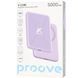 Універсальна мобільна батарея Proove X-Core 20W 5000mAh Purple (PNXC20010009) 592492 фото 7