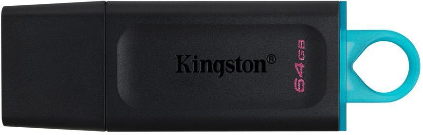 Флеш-накопичувач USB3.2 64GB Kingston DataTraveler Exodia Black/Teal (DTX/64GB) 322990 фото