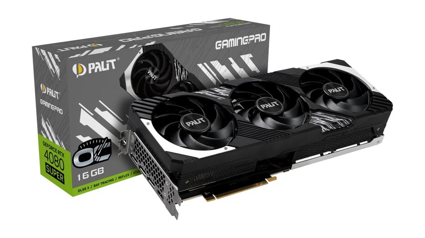 Відеокарта GF RTX 4080 Super 16GB GDDR6X GamingPro OC Palit (NED408ST19T2-1032A) 487031 фото