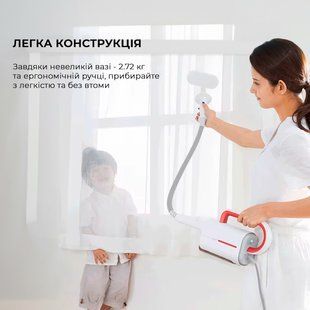 Пароочисник Deerma Multi-function Steam Cleaner 1600W White (DEM-ZQ610)_ 310601 фото