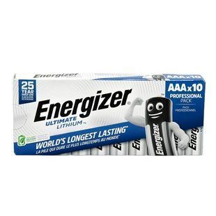 Батарейка Energizer Ultimate Lithium L92 AAA/LR03 BL 10шт 589507 фото