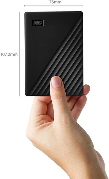 Зовнішній жорсткий диск 2.5" USB 4.0TB WD My Passport Black (WDBPKJ0040BBK-WESN) 282373 фото