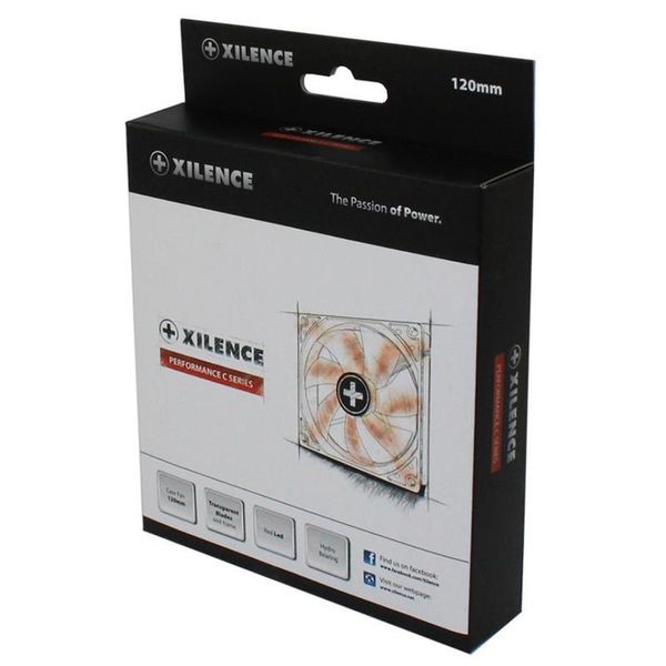 Вентилятор Xilence XPF120.TR (XF046), 120х120х25мм, 3-pin+4-pin, White_ 308123 фото