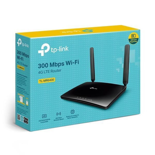 Бездротовий маршрутизаторTP-Link TL-MR6400 228639 фото