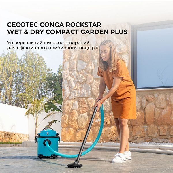 Пилосос Cecotec Conga Rockstar Wet & Dry Compact Garden Plus (A01_EU01_100012) 551557 фото