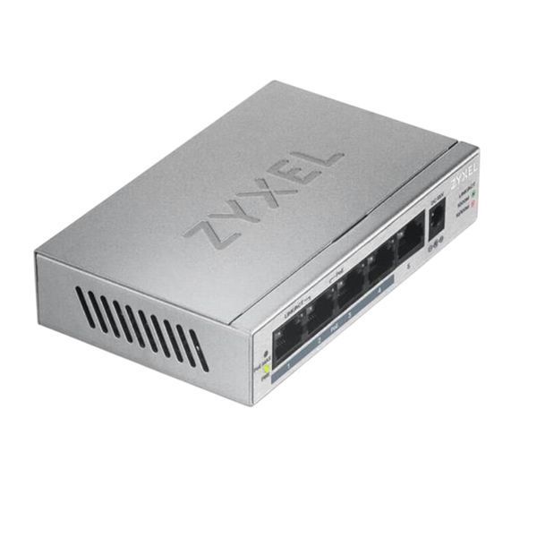 Комутатор ZYXEL GS1005HP (GS1005HP-EU0101F) 284252 фото