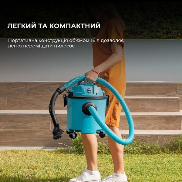 Пилосос Cecotec Conga Rockstar Wet & Dry Compact Garden Plus (A01_EU01_100012) 551557 фото