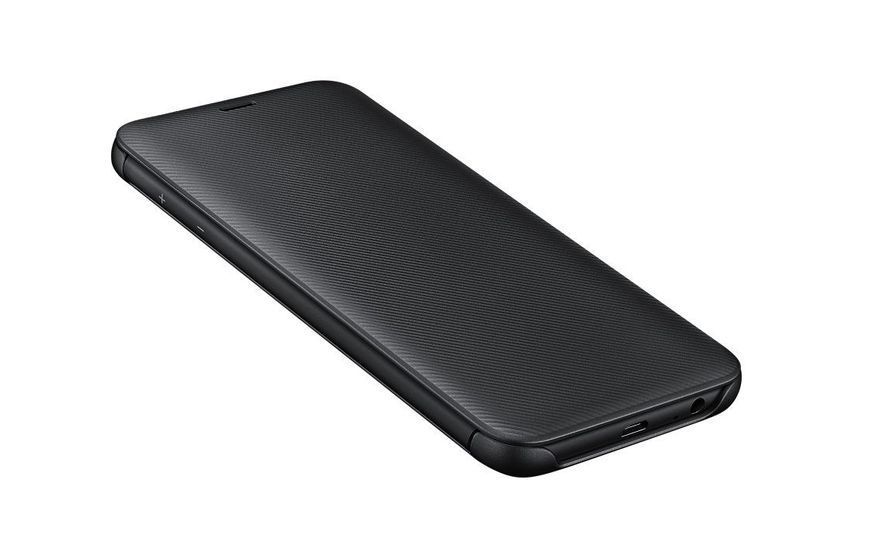 Чохол-книжка Samsung Wallet Cover для Samsung Galaxy J6 SM-J600 Black (EF-WJ600CBEGRU) 221208 фото
