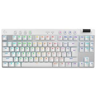 Клавiатура бездротова Logitech G PRO X TKL Lightspeed White Tactile (920-012148) 479785 фото