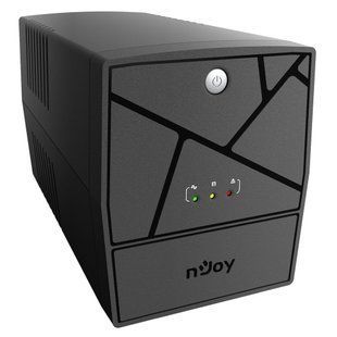Джерело безперебійного живлення NJOY Keen 2000 (UPLI-LI200KU-CG01B) Lin.int., AVR, 4 x евро, USB, пластик 314015 фото