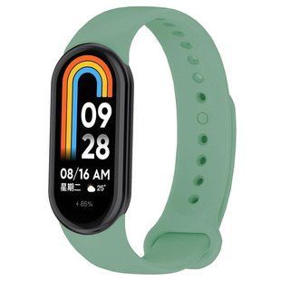 Силіконовий ремінець BeCover для Xiaomi Mi Smart Band 8 Marine-Green (709406) 482514 фото