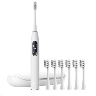 Розумна зубна електрощітка Oclean X Pro Elite Set Electric Toothbrush Grey (6970810552089) 424823 фото