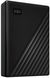 Зовнішній жорсткий диск 2.5" USB 1.0TB WD My Passport Black (WDBYVG0010BBK-WESN) 281709 фото 2