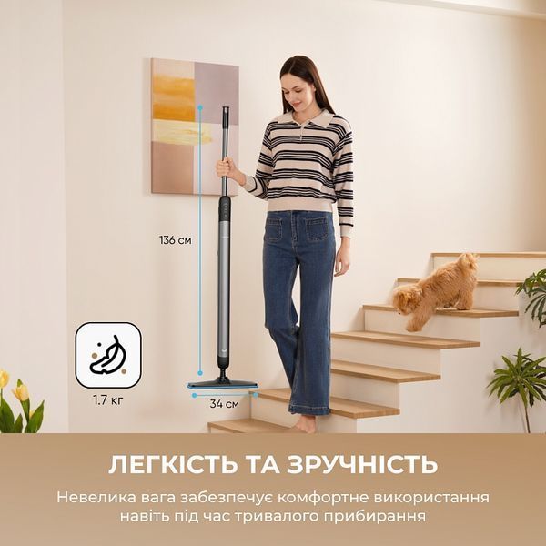 Електрична швабра Dreame Mira Mop 10 White (HMF10A-WH) 615061 фото