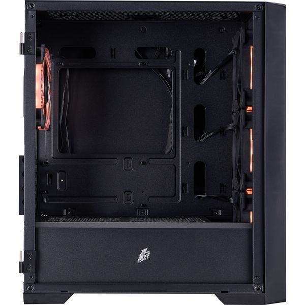 Корпус 1stPlayer T4-BK-4FS7 Black 609829 фото