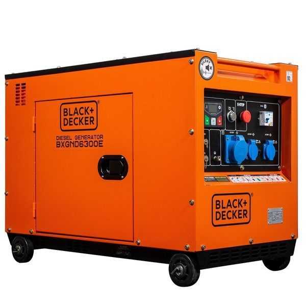 Генератор дизельний Black&Decker BXGND6300E 437907 фото