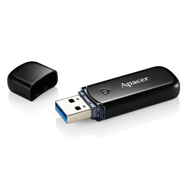 Флеш-накопичувач USB3.0 128GB Apacer AH355 Black (AP128GAH355B-1) 432335 фото