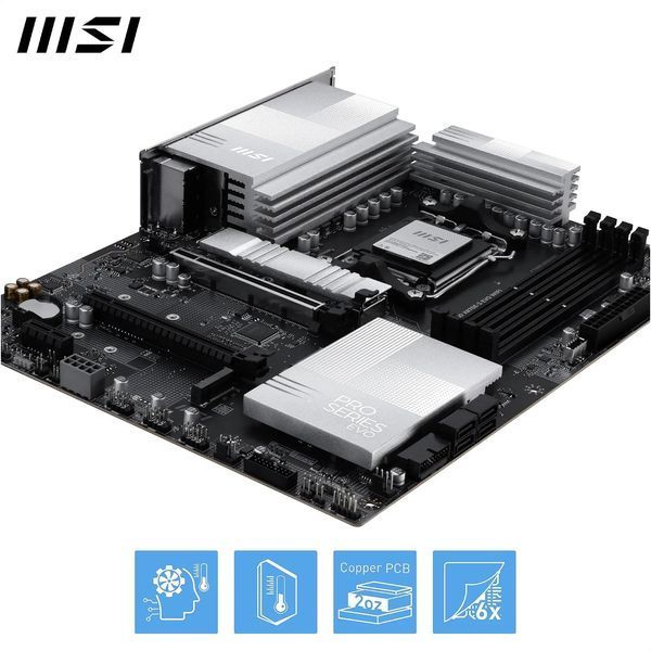 Материнська плата MSI PRO X870E-S EVO WIFI Socket AM5 623754 фото