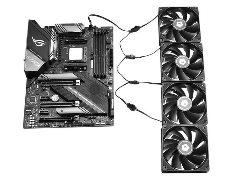 Розгалужувач живлення вентиляторів ID-Cooling FS-04 344349 фото