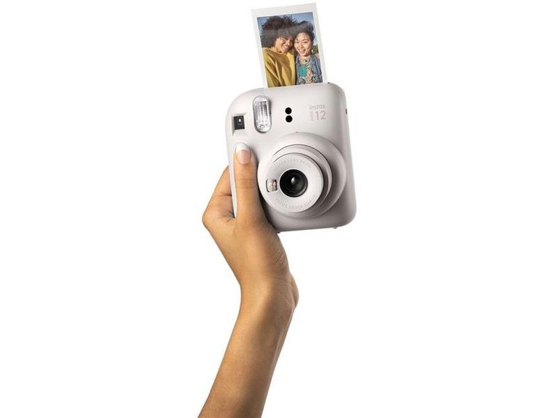 Фотокамера миттєвого друку Fujifilm Instax Mini 12 Clay White (16806121) 466060 фото