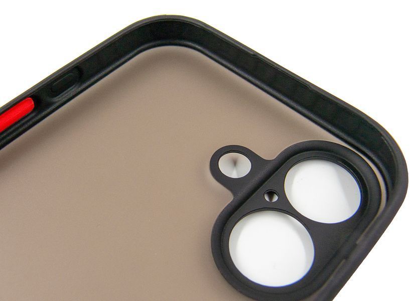 Чохол-накладка Dengos Matt для iPhone 17 Black (DG-TPU-MATT-170) 580026 фото