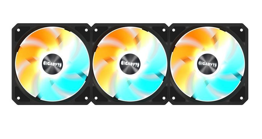 Вентилятор Gigabyte EZ Chain RVS Fan 120 3-Pack Black (GP-GBT EZRVSFAN1203) 557197 фото